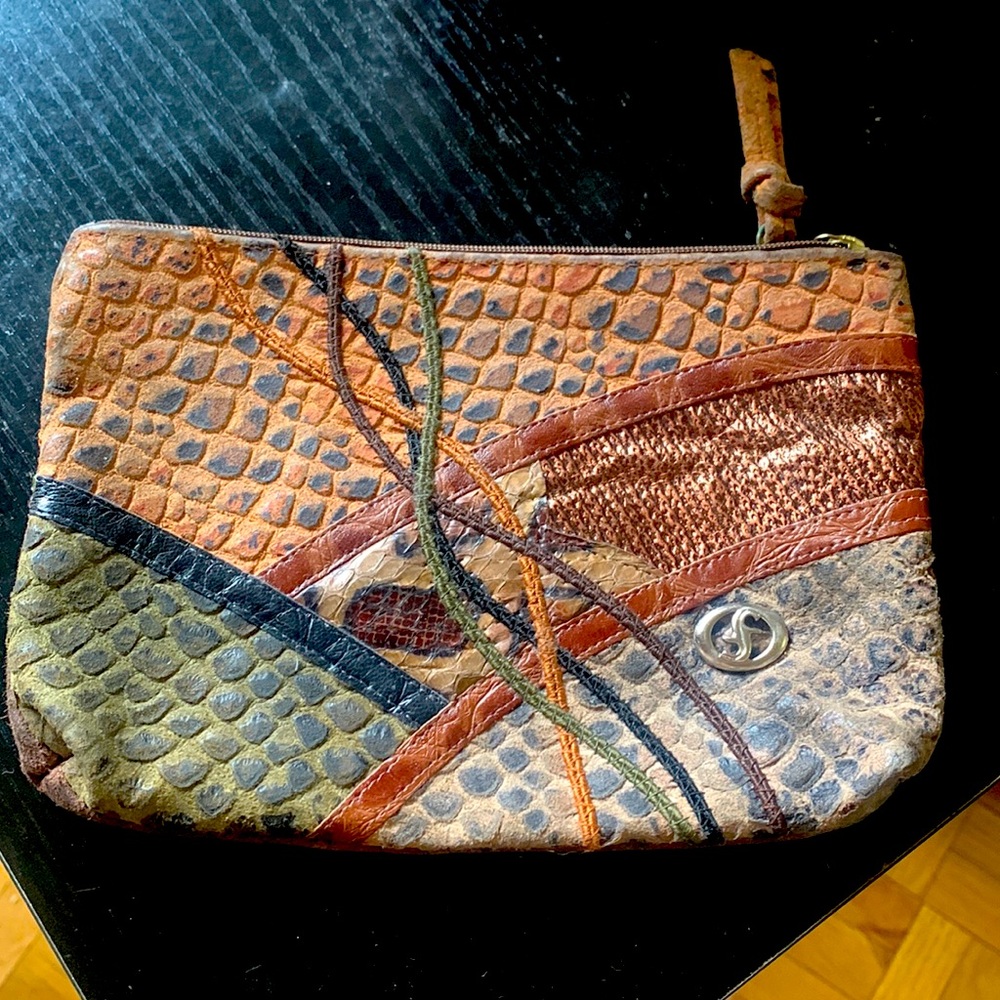 Vintage Fiori makeup bag